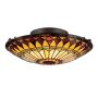 Lustră de tavan WEST END QZ-WEST-END-F 2x75W/E27 de la Quoizel