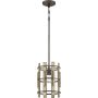 Lampă cu pendul WOOD HOLLOW QZ-WOOD-HOLLOW-MP 1x100W/E14 de la Quoizel