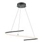 Lampă cu pendul Curve MOD242PL-L33BK 1x31W/LED 1600lm IP20 de la Maytoni