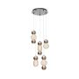 Lampă cu pendul Drop MOD273PL-L80CH3K 3000K 1x80W/LED 9300lm IP20 de la Maytoni