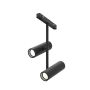 Proiector de șină Elti Duo TR005-2-2X12W3K-B 3000K 1x24W/LED 1463lm IP20 de la Maytoni