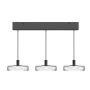 Lampă cu pendul Float MOD498PL-L25BK 3000K 3x25W/LED 2000lm IP20 de la Maytoni