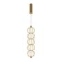 Lampă cu pendul Golden Cage MOD216PL-L10G3K 3000K 1x17W/LED 1050lm IP20 de la Maytoni