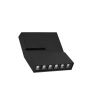Proiector de șină Magnetic LP-561-MAG-BK 3000K 6x1W/LED 390 lm IP20 de la Light Prestige