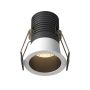 Lumină îngropată deasupra plafonului Minor DL089-9W3K-BW 3000K 1x9W/LED 700lm IP20 de la Maytoni
