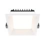 Lumină îngropată deasupra plafonului Okno DL056-12W4K-W 4000K 1x12W/LED 900lm IP44 de la Maytoni