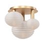 Lampă de tavan Reels MOD268CL-03G 3x40W/E14 IP20 de la Maytoni