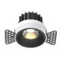 Lumină îngropată deasupra plafonului Round DL058-12W3K-TRS-B 3000K 1x12W/LED 880lm IP20 de la Maytoni