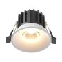 Lumină îngropată deasupra plafonului Round DL058-12W3K-W 3000K 1x12W/LED 920lm IP20 de la Maytoni