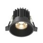 Lumină îngropată deasupra plafonului Round DL058-7W3K-B 3000K 1x7W/LED 450lm IP20 de la Maytoni