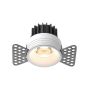 Lumină îngropată deasupra plafonului Round DL058-7W3K-TRS-W 3000K 1x7W/LED 460lm IP20 de la Maytoni