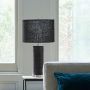 Lampă de masă RIPPLE RIPPLE-TL-BLK 1x60W/E27 de la Elstead Lighting
