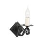 Aplique de perete RECTORY RY1A-BLACK 1x60W/E14 de la Elstead Lighting