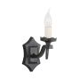 Aplique de perete RECTORY RY1B-BLACK 1x60W/E14 de la Elstead Lighting