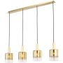 Lampă cu pendul Savannah SAV0435 4x40w/E27 de la Dar Lighting