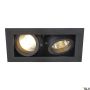 Lumină îngropată deasupra plafonului KADUX 115520 2x50W/GU10 IP20 de la SLV