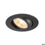 Lumină îngropată deasupra plafonului NEW TRIA 1007369 1x10W/GU10 IP20 de la SLV