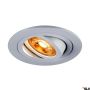 Lumină îngropată deasupra plafonului NEW TRIA 1007374 1x10W/GU10 IP20 de la SLV