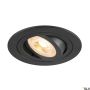 Lumină îngropată deasupra plafonului NEW TRIA 1007375 1x10W/GU10 IP20 de la SLV