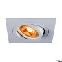 Lumină îngropată deasupra plafonului NEW TRIA 1007377 1x10W/GU10 IP20 de la SLV