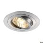 Lumină îngropată deasupra plafonului NEW TRIA 111716 1x50W/GU10 IP20 de la SLV