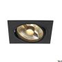 Lumină îngropată deasupra plafonului NEW TRIA 113830 1x75W/GU10/ES111 IP20 de la SLV