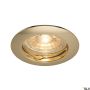 Lumină îngropată deasupra plafonului PIKA 1000716 1x50W/GU10 IP20 de la SLV