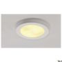 Lumină montată pe suprafață PLASTRA 148001 2x25W/E27 IP20 de la SLV