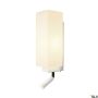 Aplique de perete QUADRASS 1003429 3000K 1x2W/E27 200LM IP20 de la SLV