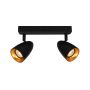 Spot Tino SPL-36748-2-BK-GD 2x10W/GU10 IP20 de la Italux