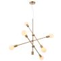 Lampă cu pendul Серия - 004 T004PL-06BS 6x60W/E27 IP20 de la Maytoni