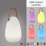 Lampă de masă Ruby 850142 RGBW 2x0.7W/LED 55lm IP44 de la Fischer&Honsel