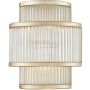 Aplique de perete SERGIO W0528-02B-V6AC 2x60W/G9 de la Zuma Line