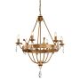 Candelabru WINDSOR WINDSOR6-GOLD 6x60W/E14 de la Elstead Lighting