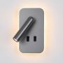 Aplique de perete Doria WL-83957-1-GR 3000K 2x8W/LED 559lm IP20 de la Italux