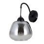 Aplique de perete Felis WL-40824-1-BK 1x40W/E27 IP20 de la Italux