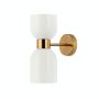 Aplique de perete Monza WL-57602-1-BRO 2x40W/E27 IP20 de la Italux