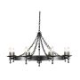 Candelabru WARWICK WR8-GRAPHITE 8x60W/E14 de la Elstead Lighting