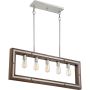 Lampă cu pendul WESTERLY QZS-WTY536BN 5x60W/E27 de la Quoizel