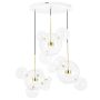 Lampă cu pendul CAPRI DISC XCP9148-3A 3000K 6x7W/LED IP20 de la King Home