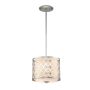 Lampă cu pendul Ziggy ZIGGY-1P-S-LS 2x40 W/E14 de la Elstead Lighting