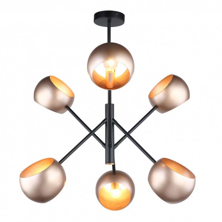 CAVAZZA-MDM-3690/6 BK+GD-Italux-128624