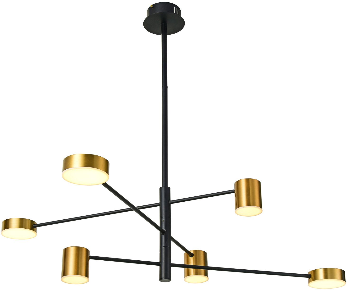 Remdal-PND-16374-6 BK+GD-Italux-165612