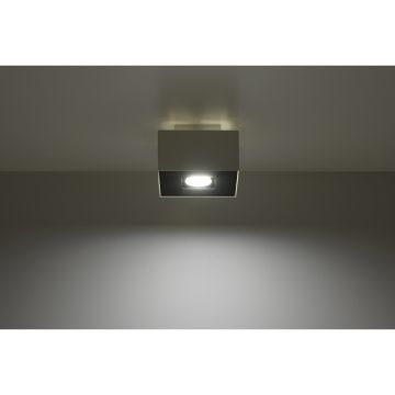 Lumină montată pe suprafață MONO SL.0066 1x40W/GU10 de la Sollux