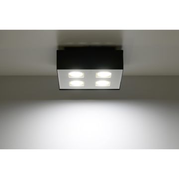 Lumină montată pe suprafață MONO SL.0073 4x40W/GU10 de la Sollux