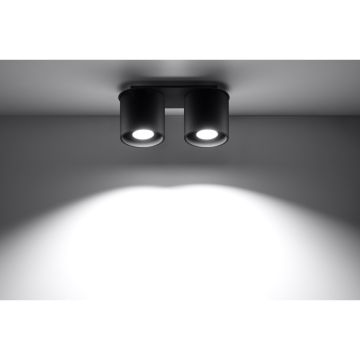 Lumină montată pe suprafață ORBIS SL.0054 2x40W/GU10 de la Sollux