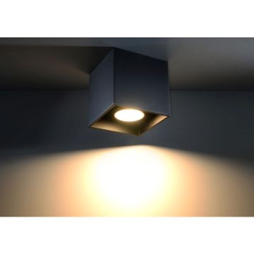 Lumină montată pe suprafață QUAD SL.0022 1x40W/GU10 de la Sollux