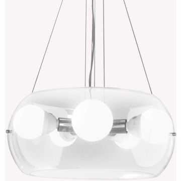 Lampă cu pendul AUDI-10 016863 5x60W/E27 ip20 de la Ideal Lux