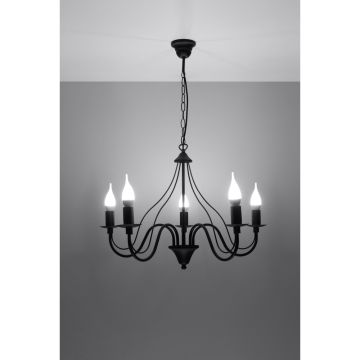 Candelabru MINERWA SL.0218 5x40W/E14 de la Sollux
