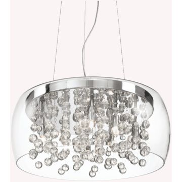 Lampă cu pendul AUDI-80 031750 8x40W/G9 ip20 de la Ideal Lux